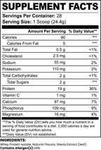 Pure3 100% Whey Protein Isolate (Vanilla) WORKOUT BROTHERS